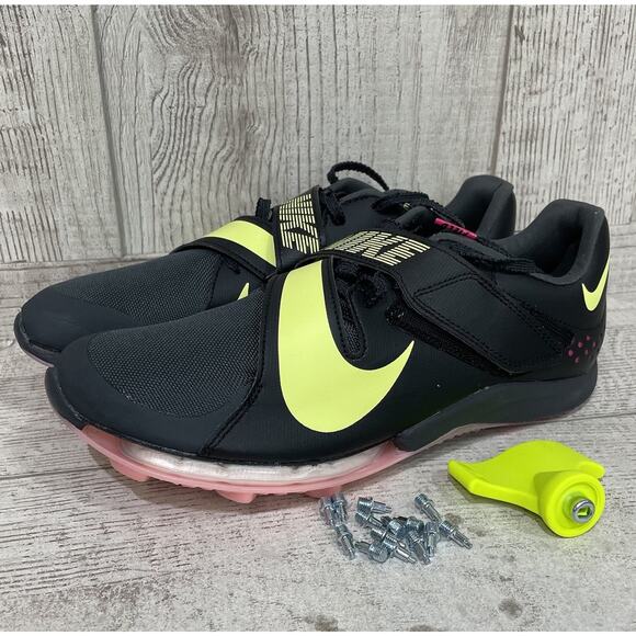 Nike Air Zoom LJ Elite Track & Field Jumping Spikes CT0079-001 Men’s Size 7 New - Picture 1 of 11